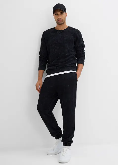 Sweat-shirt aspect délavé, 100% coton, bonprix