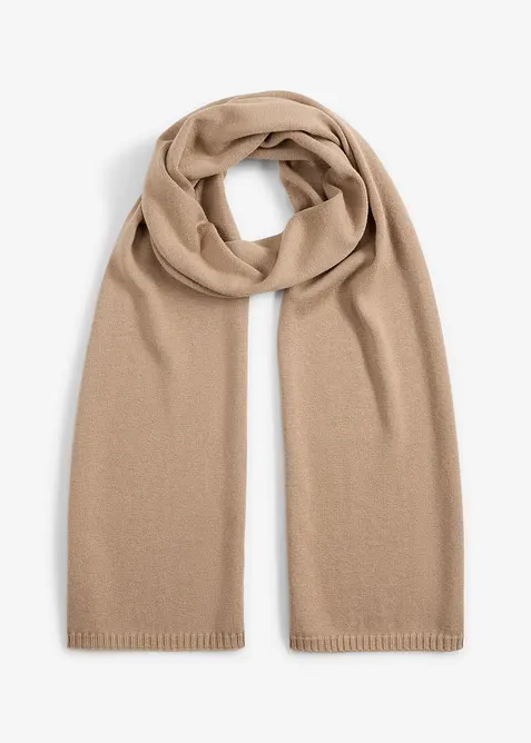 Écharpe en fine maille de laine mérinos, bonprix