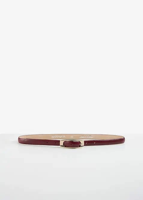 Ceinture fine en cuir, bonprix