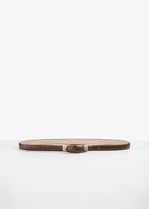 Ceinture fine en cuir, bonprix