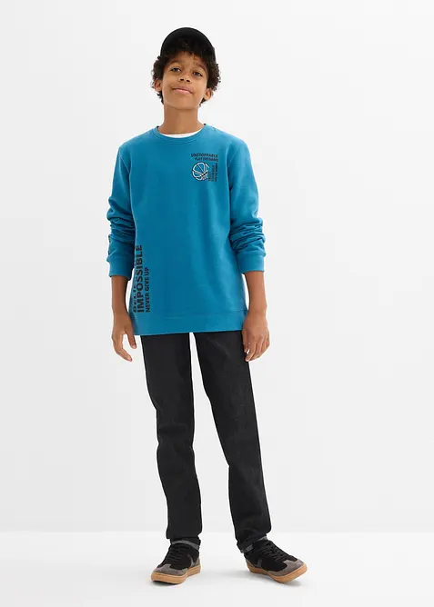 Sweat-shirt en molleton doux, bonprix