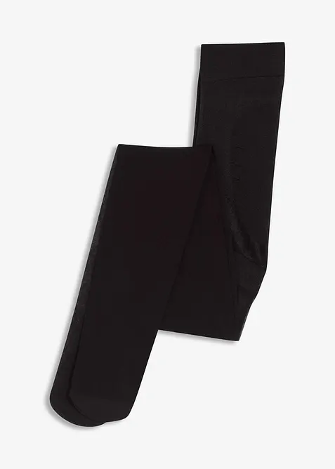 Collant semi-opaque sculptant à effet push-up + ceinture confort, 30 DEN, bonprix