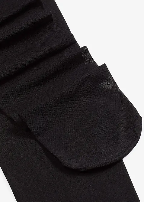 Collant semi-opaque sculptant &agrave; effet push-up + ceinture confort, 30 DEN, bonprix