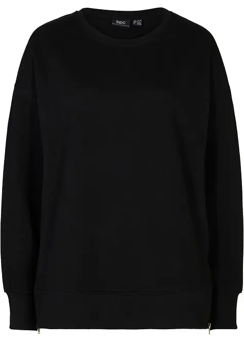 Sweat en coton mélangé, bonprix