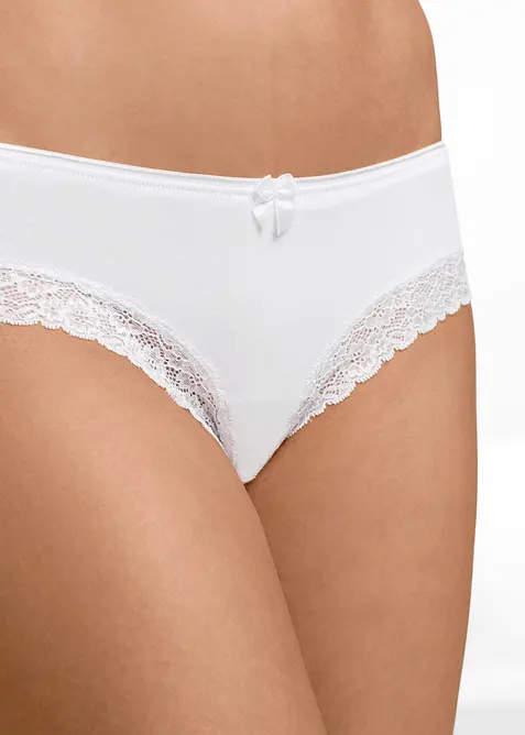 Lot de 4 slips br&eacute;siliens, bonprix