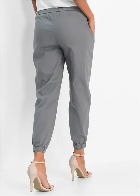 Pantalon 7/8 lin majoritaire, bonprix