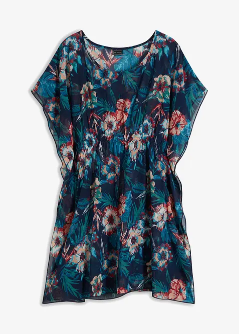 Longue tunique de plage en mousseline l&eacute;g&egrave;re, bonprix