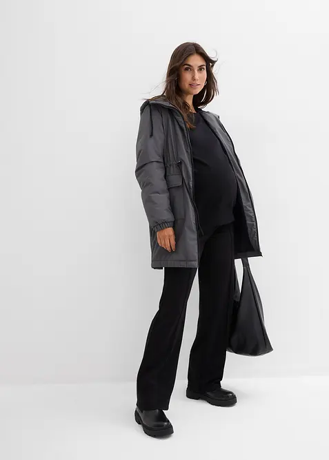 Parka de grossesse et de portage doubl&eacute;e sherpa, bonprix