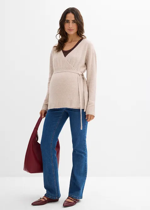 Gilet en maille pour la grossesse et après, bonprix