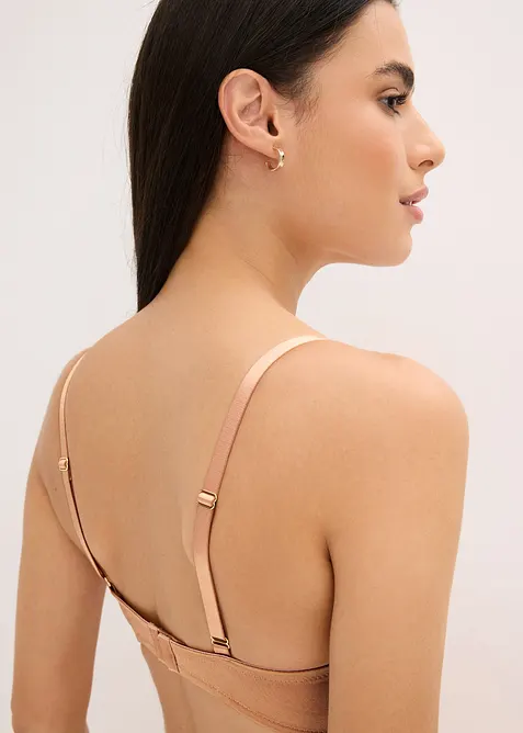 Soutien-gorge avec armatures et matière brillante, bonprix