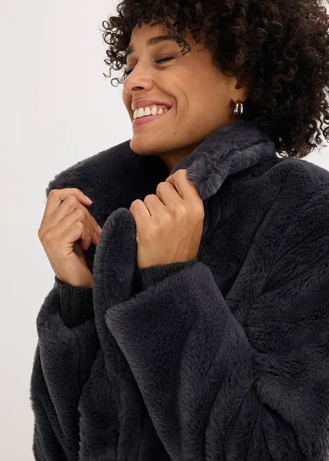 Manteau en peluche, bonprix
