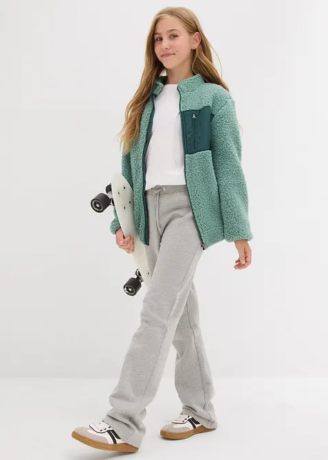 Lot de 2 pantalons de jogging 100% coton, bonprix