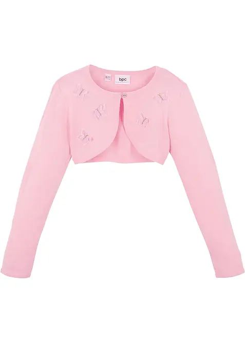 Boléro en maille avec applications papillon, bonprix