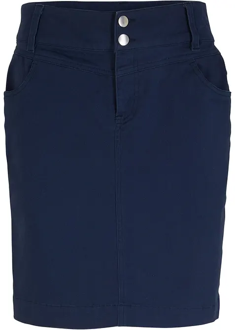 Jupe en coton extensible, bonprix