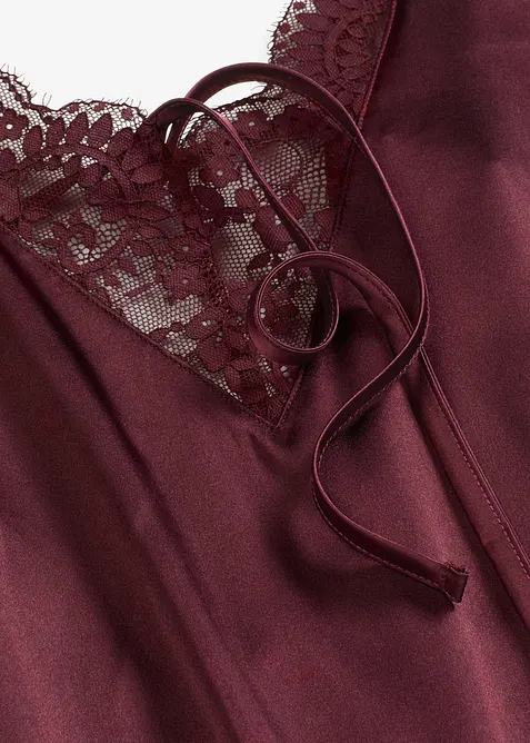 Nuisette en satin et dentelle, bonprix