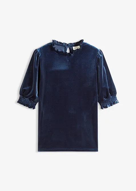 T-shirt avec du velours doux, bonprix