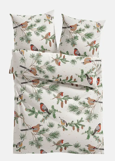 Parure de lit motif oiseaux, bonprix
