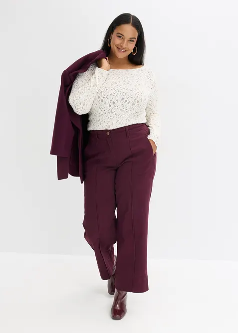 Body en dentelle douce, bonprix