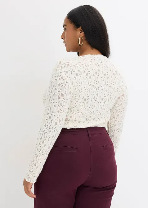 Body en dentelle douce, bonprix