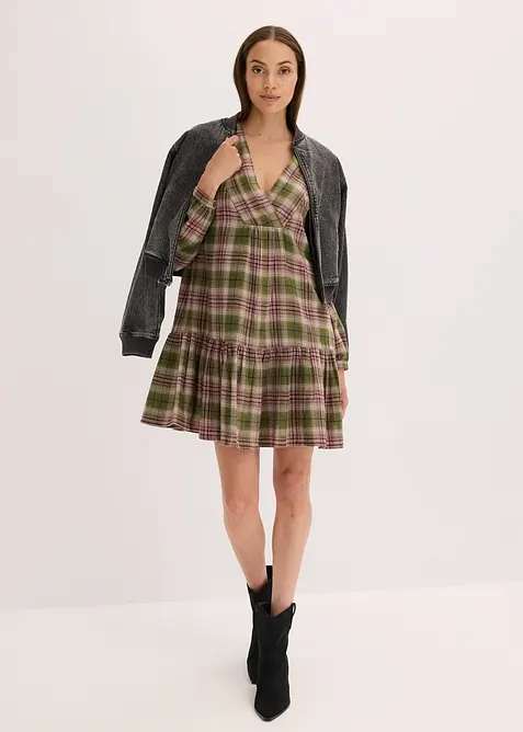 Robe courte en coton majoritaire, bonprix