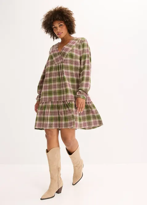 Robe courte en coton majoritaire, bonprix