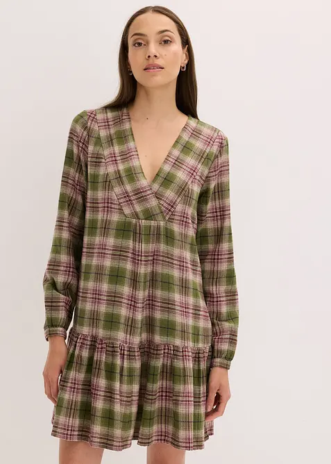 Robe courte en coton majoritaire, bonprix