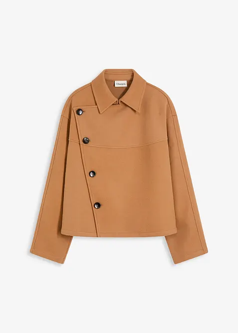 Veste aspect laine, bonprix