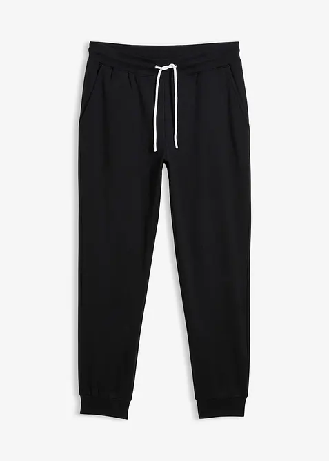 Pantalon de jogging &agrave; bords-c&ocirc;tes en bas de jambe, bonprix