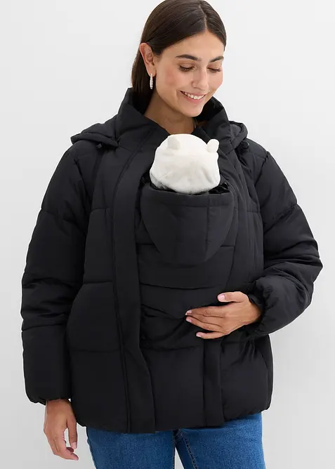 Doudoune de grossesse 3-en-1 avec fonction portage, déperlante, bonprix