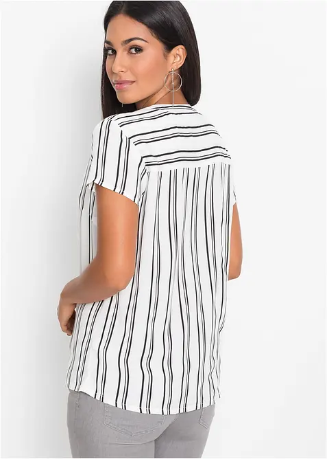 Chemisier manches courtes 100% viscose, bonprix