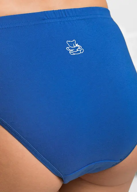 Lot de 6 slips avec imprimé ourson, bonprix