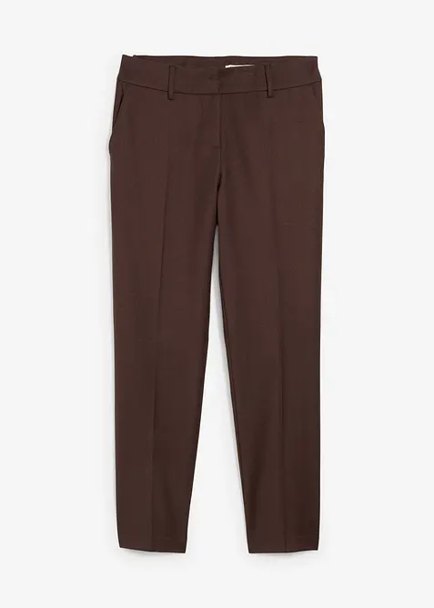 Pantalon étroit en laine mélangée, bonprix