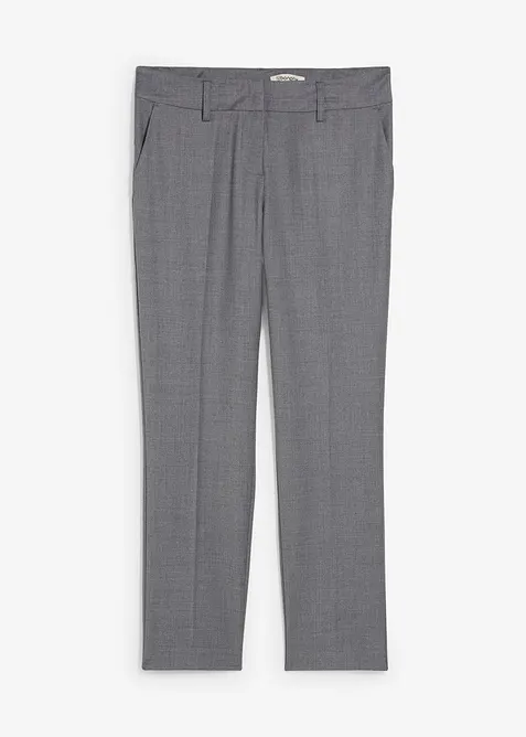 Pantalon étroit en laine mélangée, bonprix