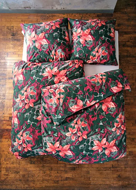 Parure de lit à motif floral, bonprix