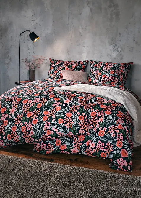 Parure de lit à motif floral, bonprix