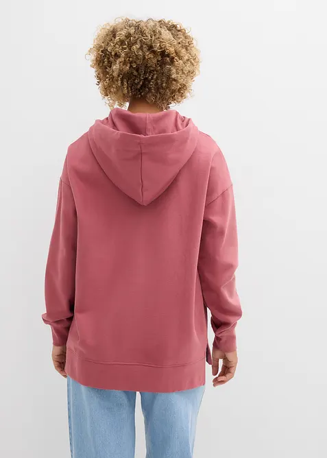 Sweat à capuche 100% coton, bonprix