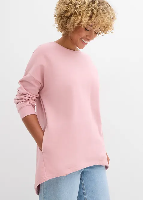 Sweat-shirt oversize 100% coton, bonprix