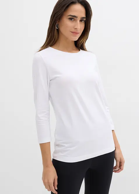 T-shirt manches 3/4, bonprix