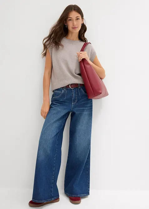 Pull sans manches oversize, bonprix