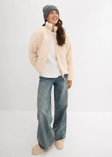 Veste en sherpa, bonprix