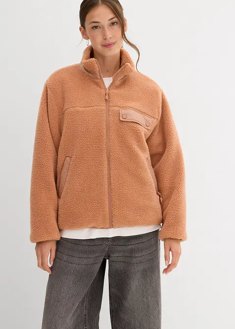 Veste en sherpa, bonprix