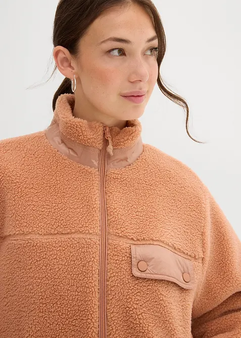 Veste en sherpa, bonprix