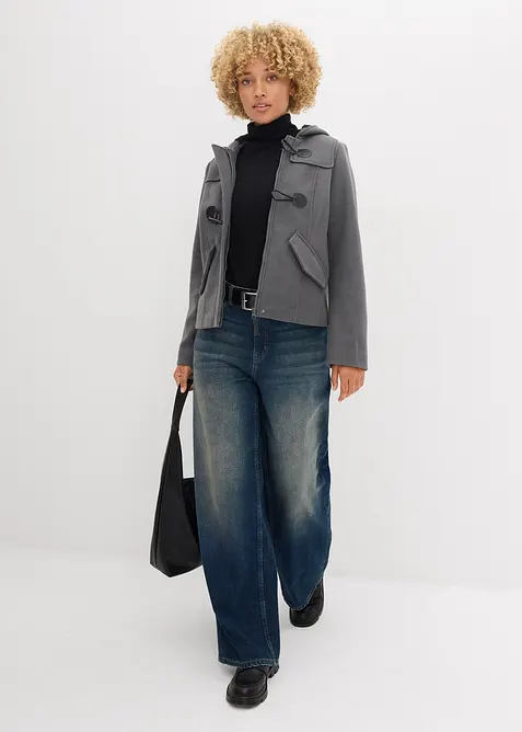 Duffle-coat aspect laine, bonprix