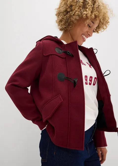 Duffle-coat aspect laine, bonprix