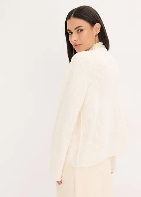 Gilet en maille de coton mélangé, bonprix