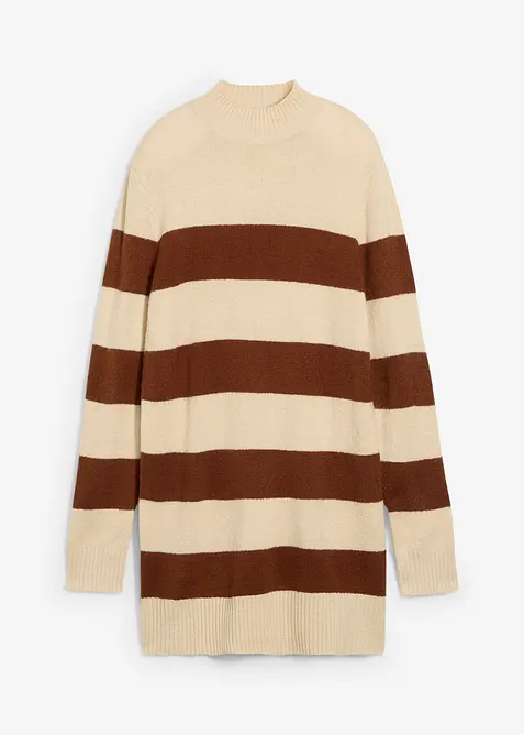 Pull long en maille, bonprix