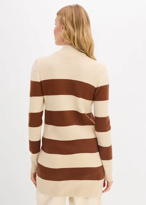 Pull long en maille, bonprix