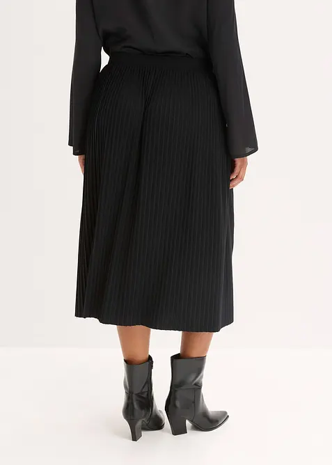 Jupe fluide en jersey de viscose mélangée, bonprix