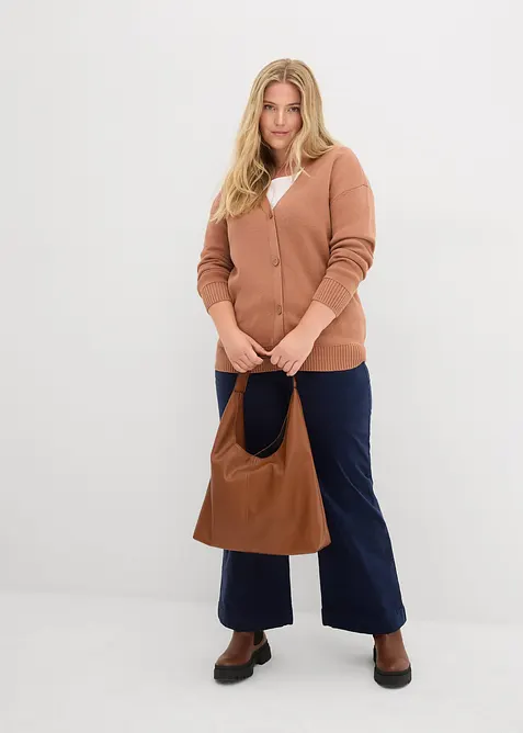 Gilet en fine maille milano, bonprix