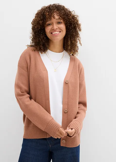 Gilet en fine maille milano, bonprix